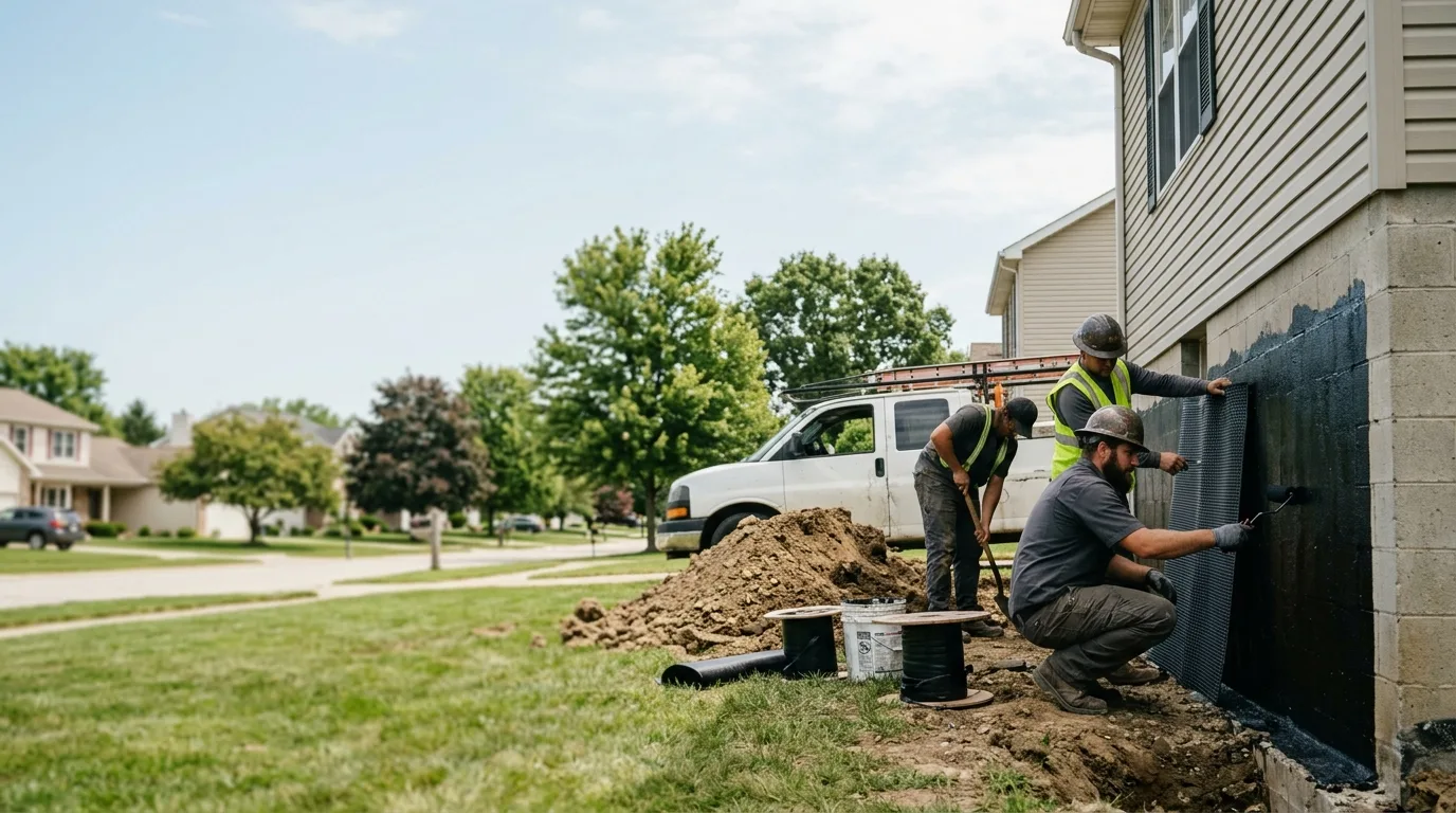 Basement Waterproofing in Bardstown, KY near me